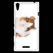 Coque Sony Xperia T3 Cochon d'inde 2