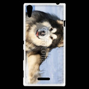 Coque Sony Xperia T3 Chien d'Alaska