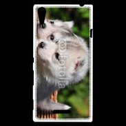 Coque Sony Xperia T3 Chiot Husky de Sibérie 3