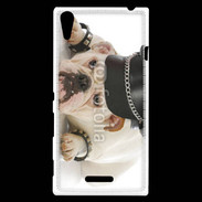 Coque Sony Xperia T3 Bulldog village people