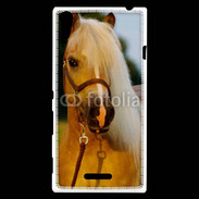 Coque Sony Xperia T3 Portrait de cheval 1