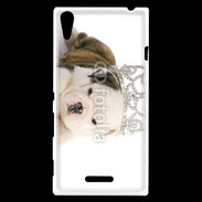 Coque Sony Xperia T3 Chiot princesse