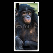 Coque Sony Xperia T3 Portrait d'un Bonobo