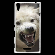 Coque Sony Xperia T3 Attention au loup