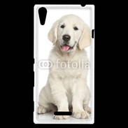 Coque Sony Xperia T3 Chiot Golden retriever 100