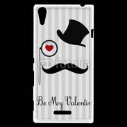 Coque Sony Xperia T3 Valentine's day card
