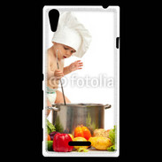 Coque Sony Xperia T3 Bébé chef cuisinier