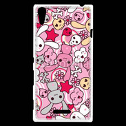 Coque Sony Xperia T3 Lapin crétin