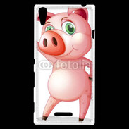 Coque Sony Xperia T3 Humour de cochon
