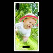 Coque Sony Xperia T3 Sourire de bébé en plein air
