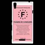 Coque Sony Xperia T3 Permis de conduire