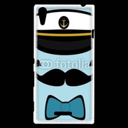 Coque Sony Xperia T3 Moustache commandant