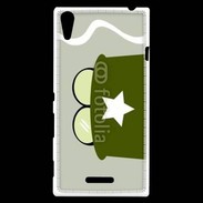 Coque Sony Xperia T3 Moustache et cigare