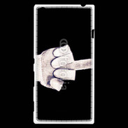 Coque Sony Xperia T3 Fuck gant