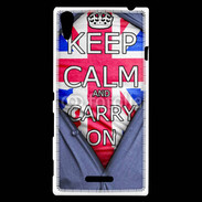 Coque Sony Xperia T3 Keep Calm Businessman