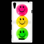 Coque Sony Xperia T3 Smiley colorés 10