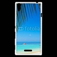 Coque Sony Xperia T3 Belle plage 4
