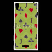 Coque Sony Xperia T3 Poker vintage 3