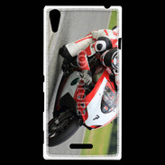 Coque Sony Xperia T3 Moto sur circuit