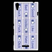Coque Sony Xperia T3 Pouce geek