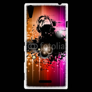 Coque Sony Xperia T3 DJ Disco musique