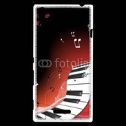 Coque Sony Xperia T3 Abstract piano 2