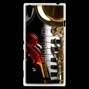 Coque Sony Xperia T3 Mélange d'instruments de musique