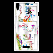 Coque Sony Xperia T3 La vie en musique 1