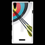 Coque Sony Xperia T3 Cœur de cible