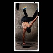 Coque Sony Xperia T3 Skate équilibre