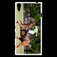 Coque Sony Xperia T3 Joueur de polo