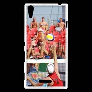 Coque Sony Xperia T3 Beach volley 3