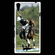 Coque Sony Xperia T3 Joueur de Polo 2