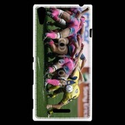 Coque Sony Xperia T3 Opposition pack de rugby