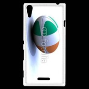 Coque Sony Xperia T3 Ballon de rugby irlande
