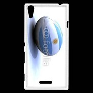 Coque Sony Xperia T3 Ballon de rugby Argentine