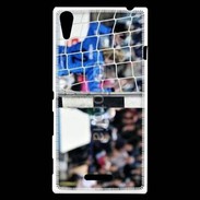 Coque Sony Xperia T3 Gardien de but de Handball 