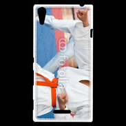 Coque Sony Xperia T3 Cours de karaté