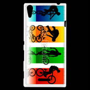 Coque Sony Xperia T3 Figures en BMX 