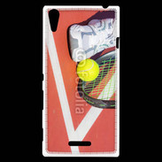 Coque Sony Xperia T3 Joueur de tennis 15