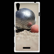 Coque Sony Xperia T3 Amour de la pétanque