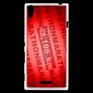 Coque Sony Xperia T3 Distance Marathon 42,195km