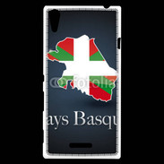 Coque Sony Xperia T3 J'aime le Pays Basque