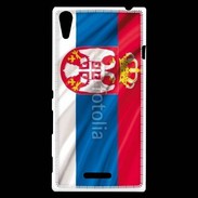 Coque Sony Xperia T3 Drapeau Serbie