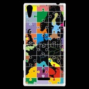 Coque Sony Xperia T3 Puzzle de l'Europe