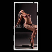 Coque Sony Xperia T3 Body painting Femme