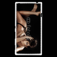 Coque Sony Xperia T3 Brune sexy