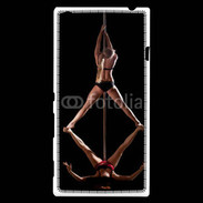 Coque Sony Xperia T3 Sexy danse avec 2 femmes