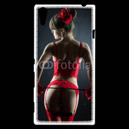 Coque Sony Xperia T3 Femme sexy libertinage dominatrice