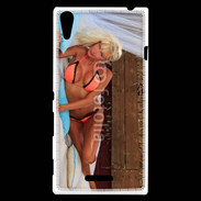 Coque Sony Xperia T3 Femme sexy lounge